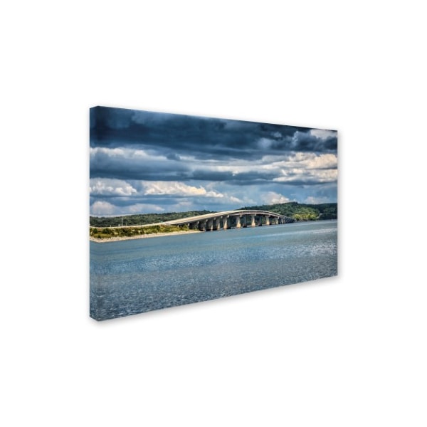 Jai Johnson 'Bridge At Paris Landing' Canvas Art,12x19
